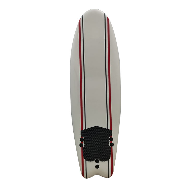 5'10'' Fish Foam Surfboard na May EVA Traction Pad