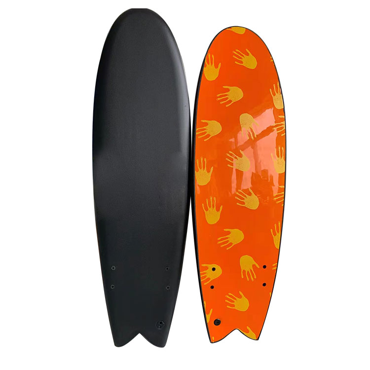 5'10 Fish Surfboard Foam Board na May Dalawang Palikpik